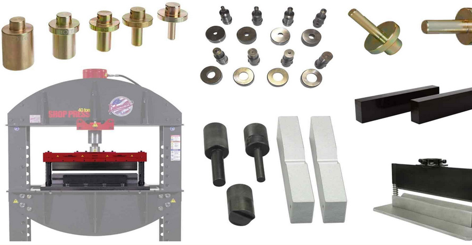 Types and functions of Press Tools Accessories - Press Tools Accessories