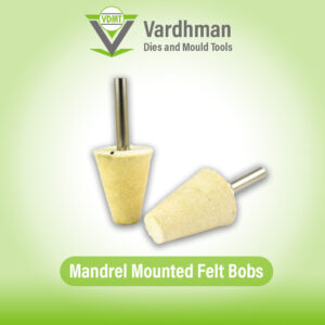 Mandrel mounted felt bobs